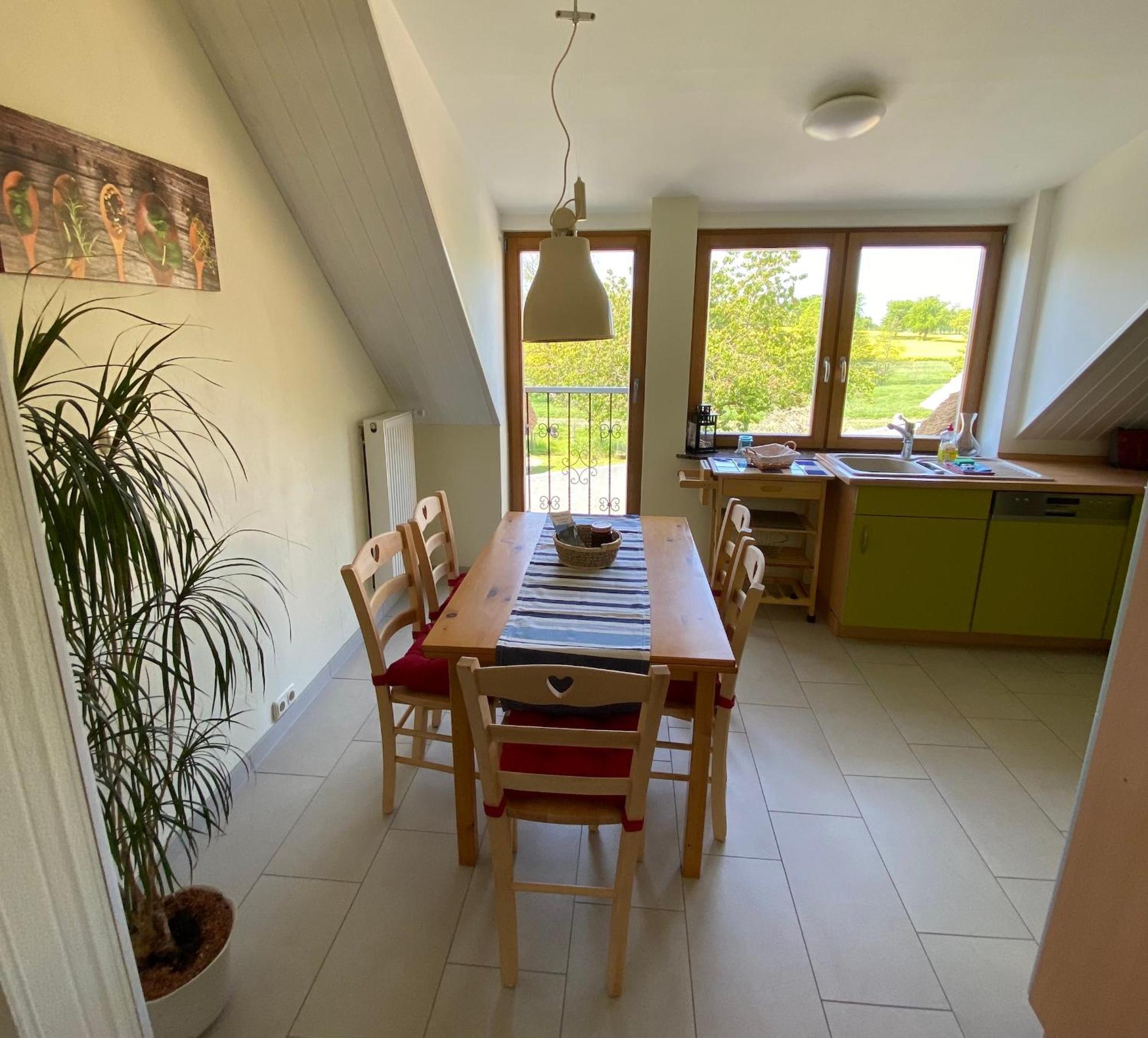 Reethaus Vilmnitz - Ferienwohnung Goor ภายนอก รูปภาพ