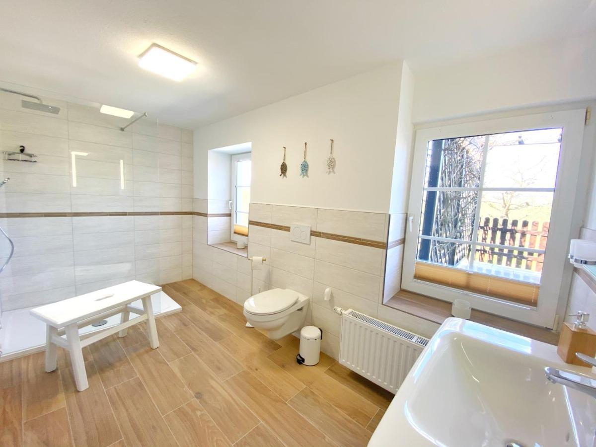 Reethaus Vilmnitz - Ferienwohnung Goor ภายนอก รูปภาพ